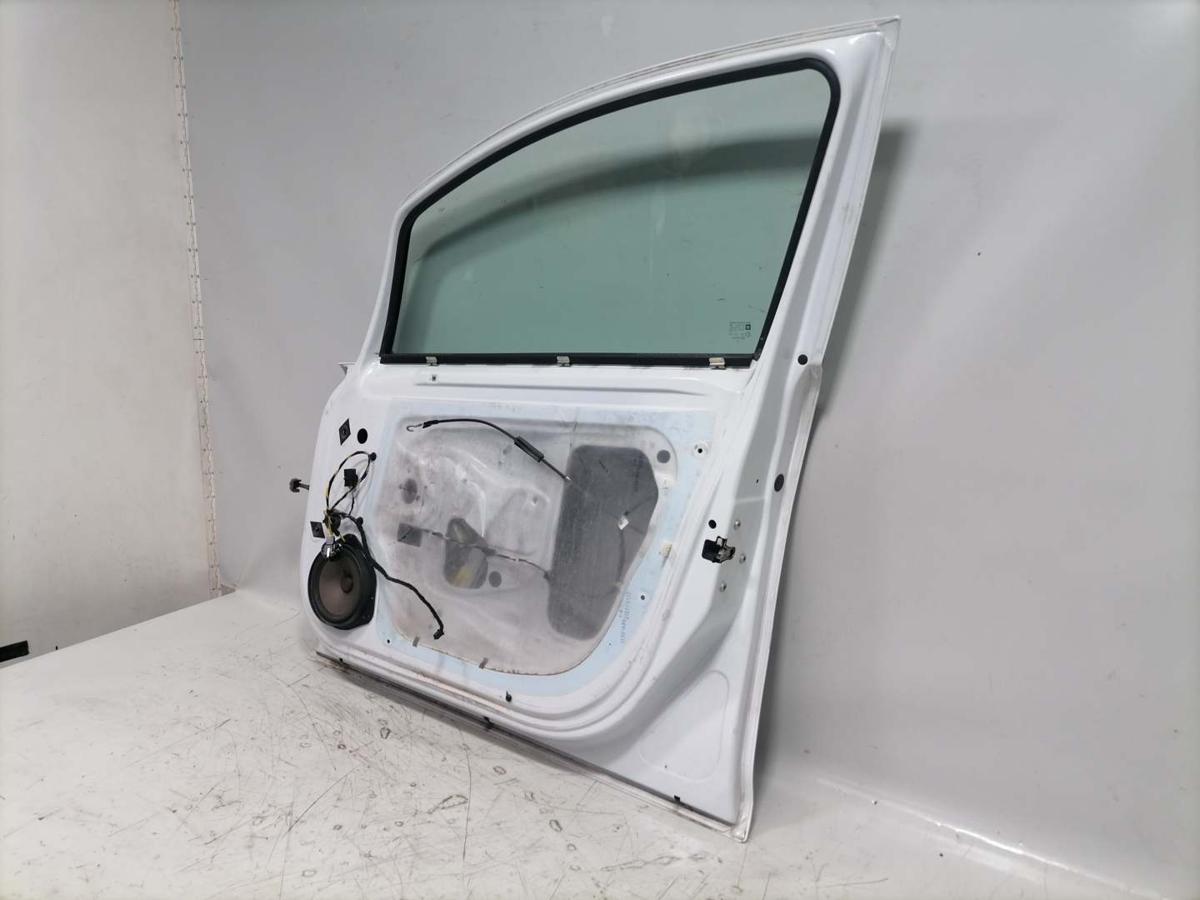 Opel Corsa D original T&uuml;r vorn rechts Y474 Casablancawei&szlig; Rohbau 5 T&uuml;rer BJ08